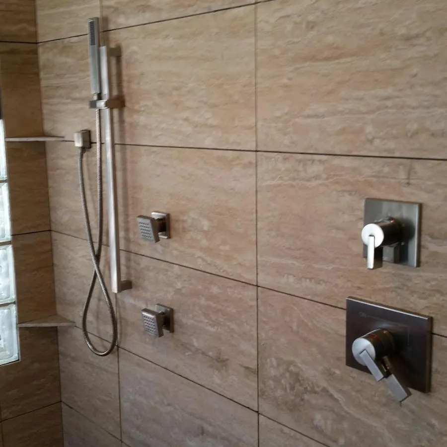 Shower fixture installation for Gas Line Repair in East Niles